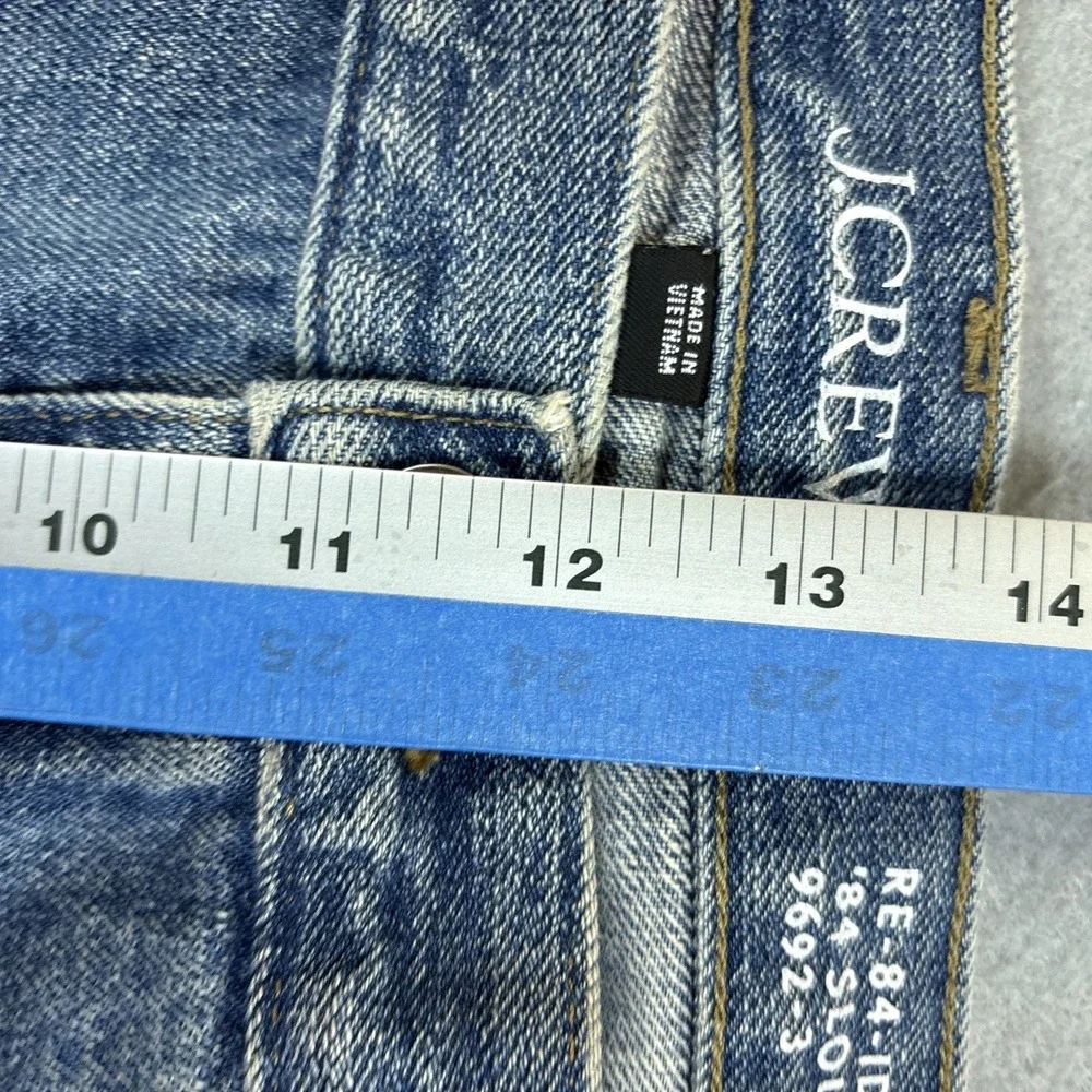 J Crew Women '84 Slouchy High Rise Wide Leg Jeans 32x31(38x31) Baggy Loose Comfy